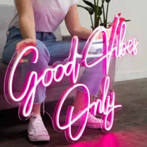 Unique-lighting-option-Sketch-&-Etch-LED-Neon-signs_good-vibes-only